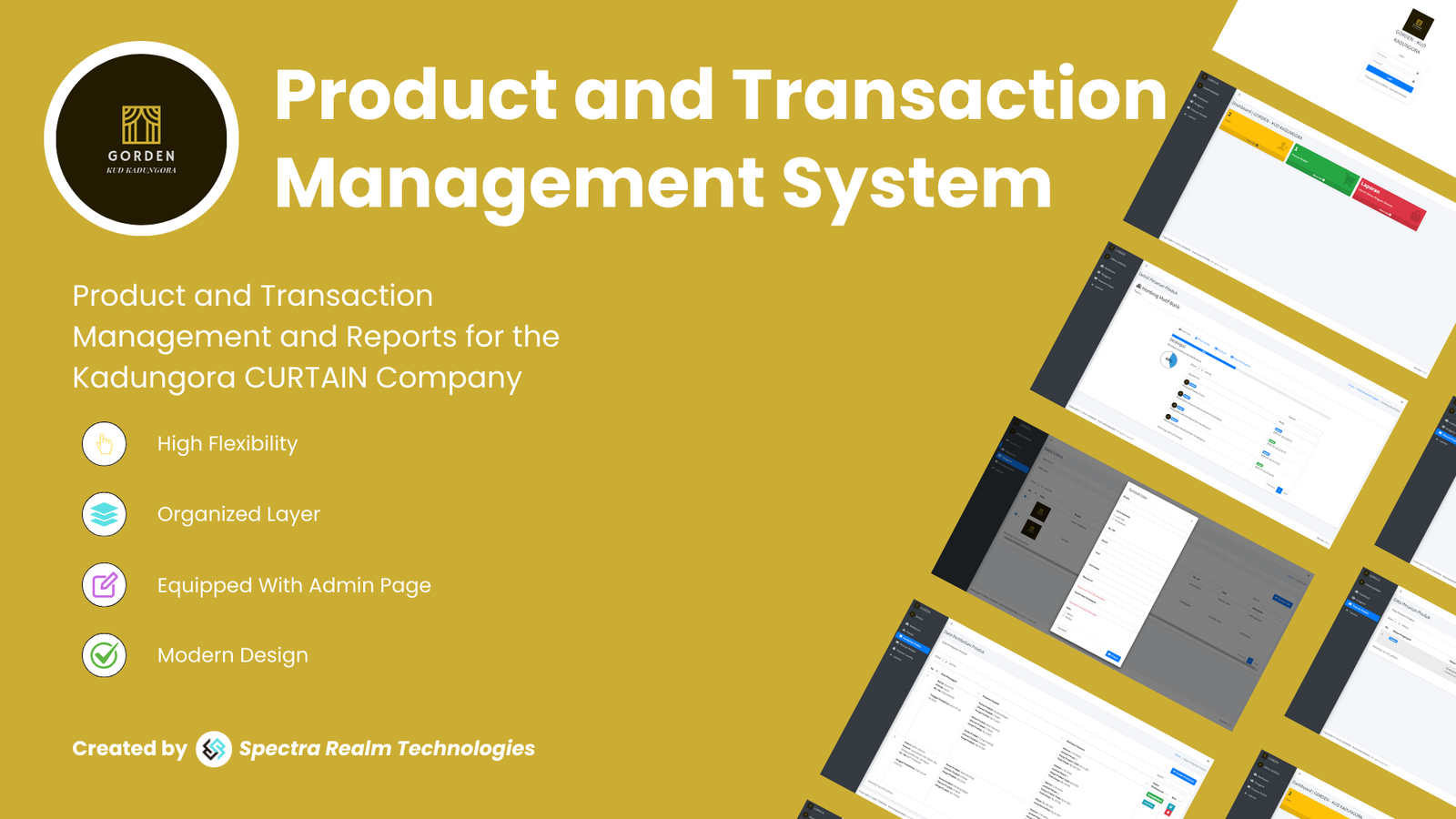 Product and Transaction Management System